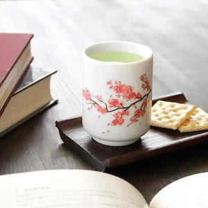 美濃燒 日本茶杯 溫度變色