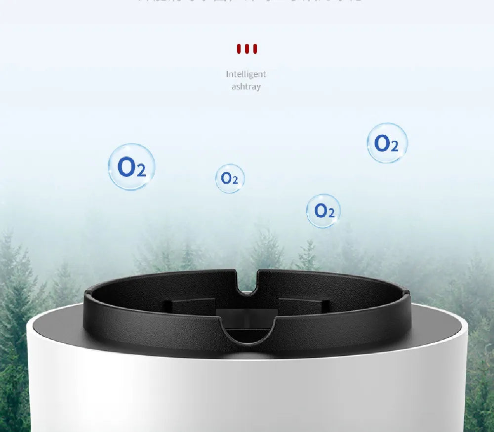 空氣清淨機煙灰缸 智慧電子煙灰缸，用於過濾香菸二手煙
